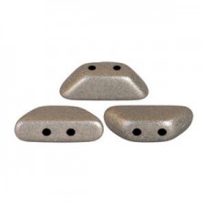 Les perles par Puca® Tinos beads Metallic Mat Beige 23980/79080